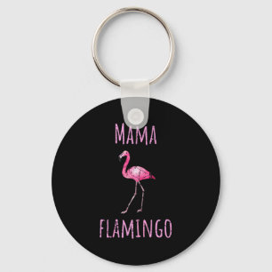 Llavero Mama flamenco verano tropical animal acuarela