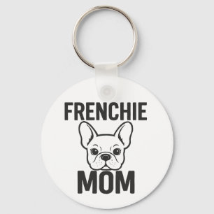 Llavero Mamá francesa - Bulldog francés lindo para mamás d