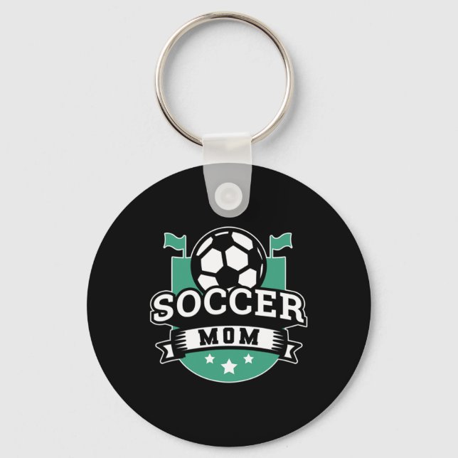 Llavero Mamá futbolera _4  (Anverso)