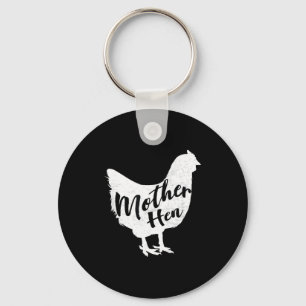 Llavero Mamá gallina feliz día de la madre regalo de pollo
