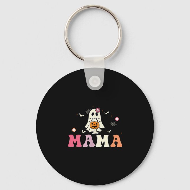 Llavero Mama Ghost Boo One Soky Mama First Halloween Birth (Anverso)