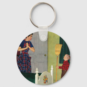 Llavero ¡Mamá, limpié mi sitio!