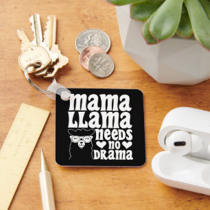 Llavero Mama Llama No Necesita Drama Divertido Día de la M