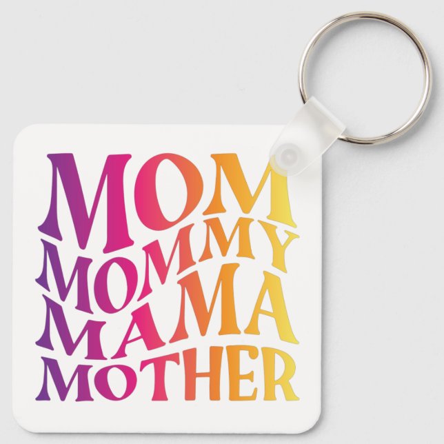 Llavero mamá madre keychain (Reverso )