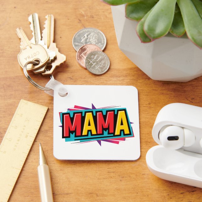 Llavero mamá madre madre madre (Escritorio )