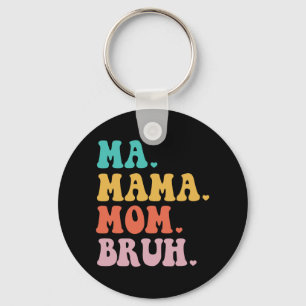 Llavero Mama Mom Bruh Heart Mamá Life Boys Fun Día de la M