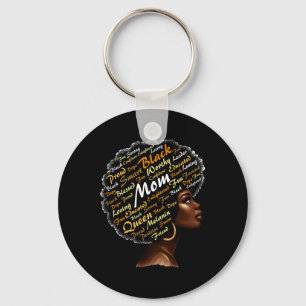 Llavero Mamá Mujer Afro Mes de la Historia Negra Blm Melan