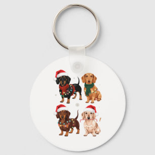 Llavero Mamá Perro Navidad Dachshund Amante Regalo Navidad