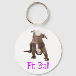 Llavero Mamá Pitbull Rescate de Perros Cachorros Adoptar P