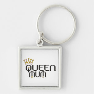 Llavero Mamá Reina/corona de oro