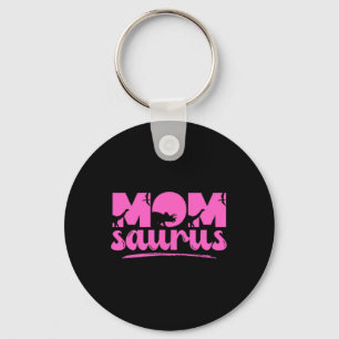 Llavero Mama Saurus T-rex Dinosaur Madre Saurus Familia Ma