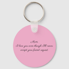 Llavero Mamá, te quiero