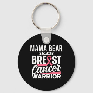 Llavero Mamá Tiene Un Guerrero De Cáncer De Mama Apoyando 