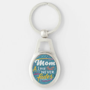 Llavero Mamá: Un amor que nunca se desvanece - Oval Keycha