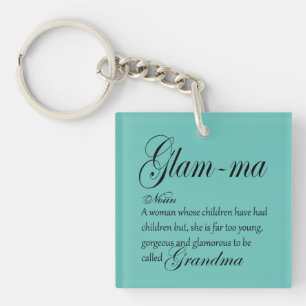 Llavero Mamáes GLAM definición de abuela