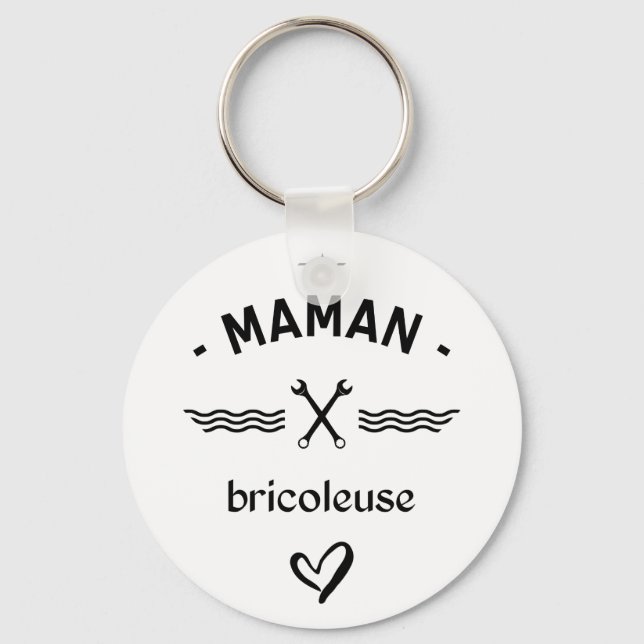 Llavero Maman bricoleuse (Anverso)