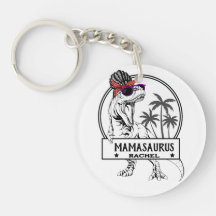 Mamasaurus Mom T rex Dino Funny Nombre personaliza