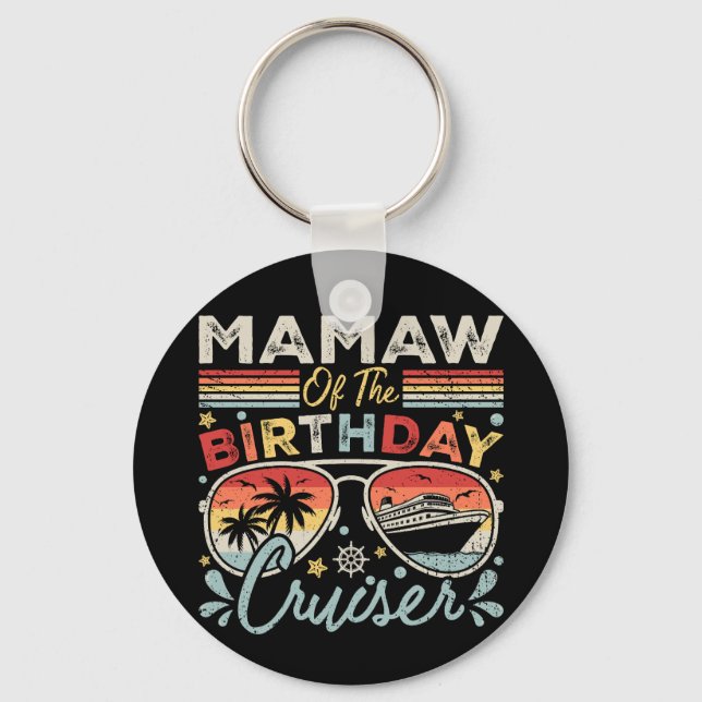 Llavero Mamaw del Círculo de Vacaciones en Cruiser de Cump (Anverso)