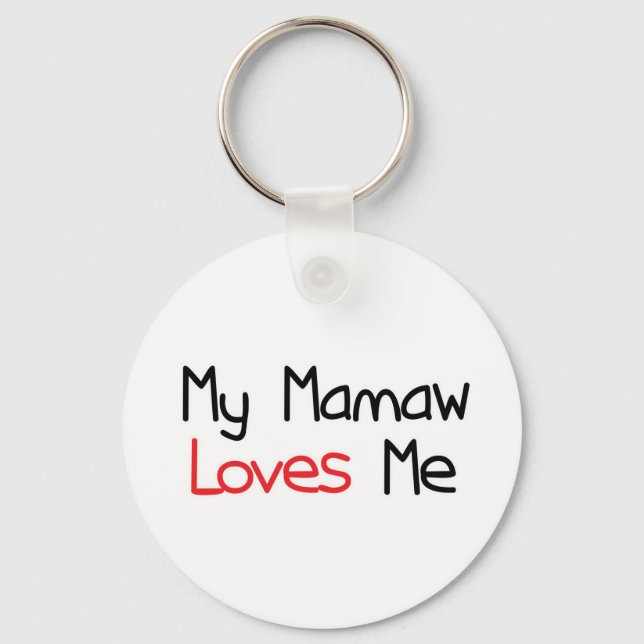 Llavero Mamaw me ama (Anverso)