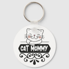 Llavero Mami de gato mascota amante de los animales