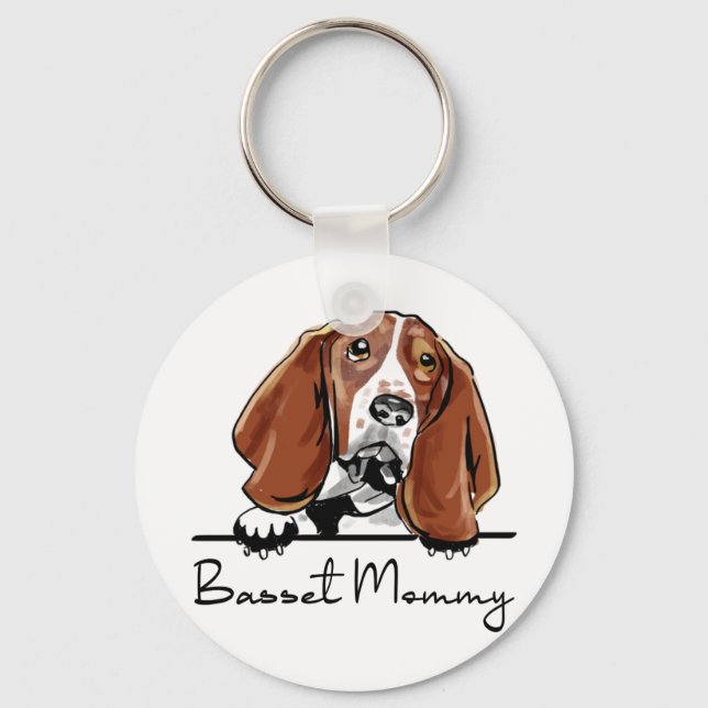 Llavero Mami del Hound Basset (Anverso)