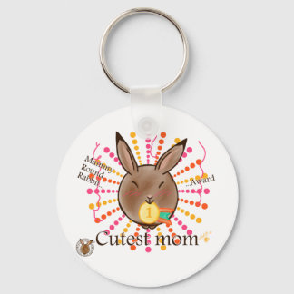 Llavero Mammy Round Rabbit-Cutest mamá premia a cadenas