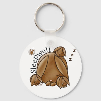 Llavero Mammy Round Rabbit-Sleepwell Keychain