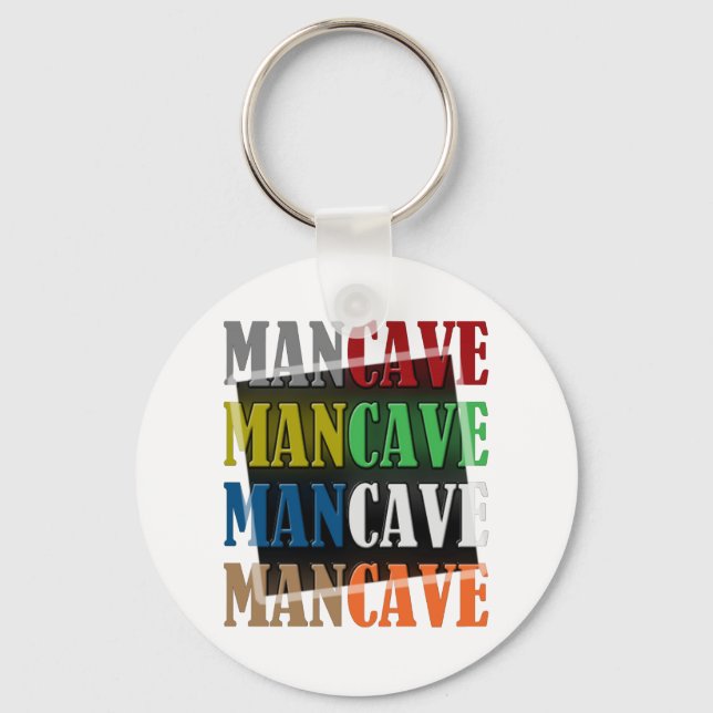 Llavero Man Cave (Anverso)