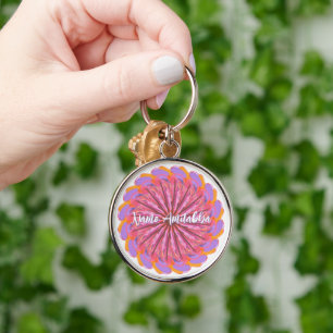 Llavero Manala Personalizable Mantra Keychain