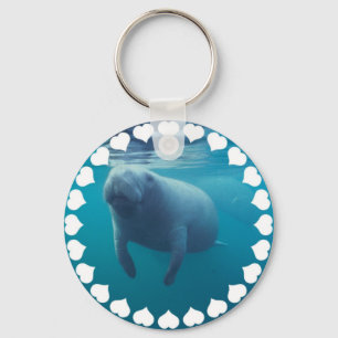 Llavero Manatee Keychain