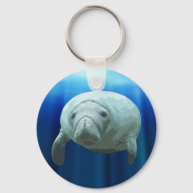 Llavero Manatee Keychain (Anverso)