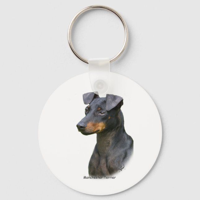 Llavero Manchester Terrier (Anverso)