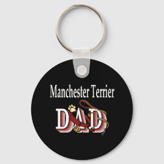 Llavero Manchester terrier dad dad dad papá Keychain