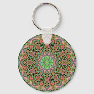 Llavero mandala colorida