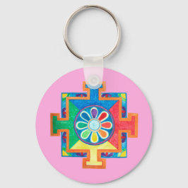 Llavero Mandala de la creación