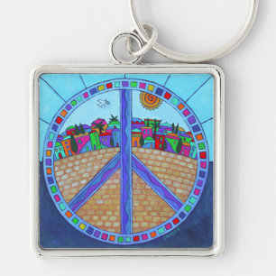 Llavero Mandala de la Paz