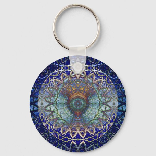 Llavero Mandala del Keychain web nédico (Anverso)