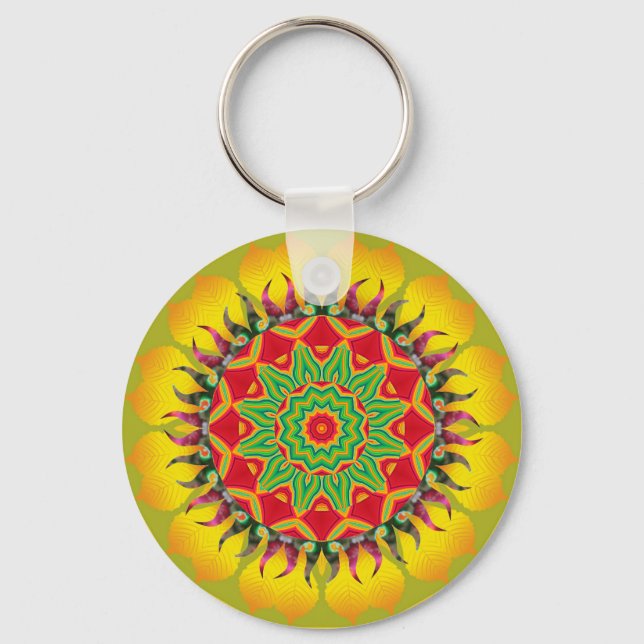 Llavero Mandala Keychain (Anverso)
