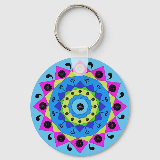 Llavero Mandala Keychain (Anverso)