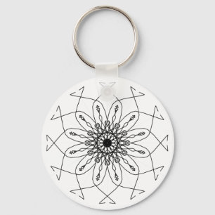 Llavero Mandala minimalista