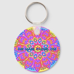 Llavero MANDALA W/ MANTRA Keychain