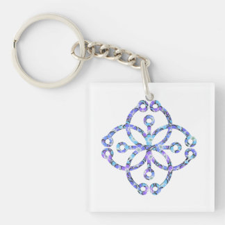 Llavero Mandalas Florales