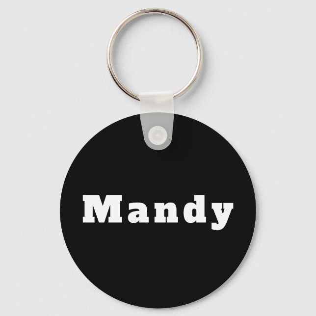 Llavero Mandy (Anverso)