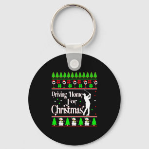 Llavero Manejar En Casa Para Navidades, Feo Xmas Sweater G