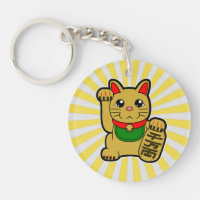 Maneki Neko: Gato afortunado de oro