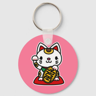Llavero Maneki Neko (Gato Suertudo)