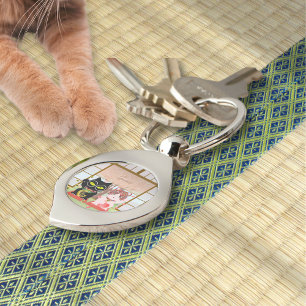 Llavero Maneki Neko Lucky Poiluna Metalizado