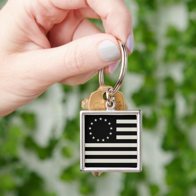 Llavero Manga, Bandera Betsy Ross o Bandera Circular Ameri (Mano)