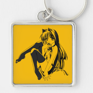 Llavero Manga, Neko Gatita Anime Furry Loli Esclava Keycha
