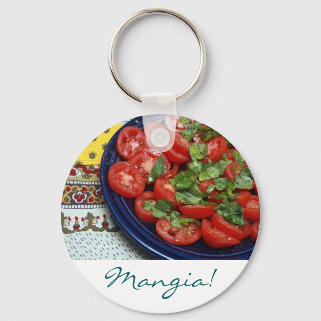 Llavero ¡Mangia! (Anverso)